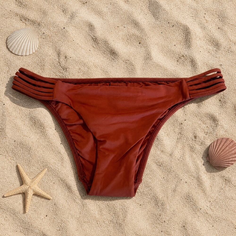 NWT: Seafolly Bikini Bottom in Brown Size 10